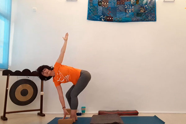 Yoga y apertura de pecho
